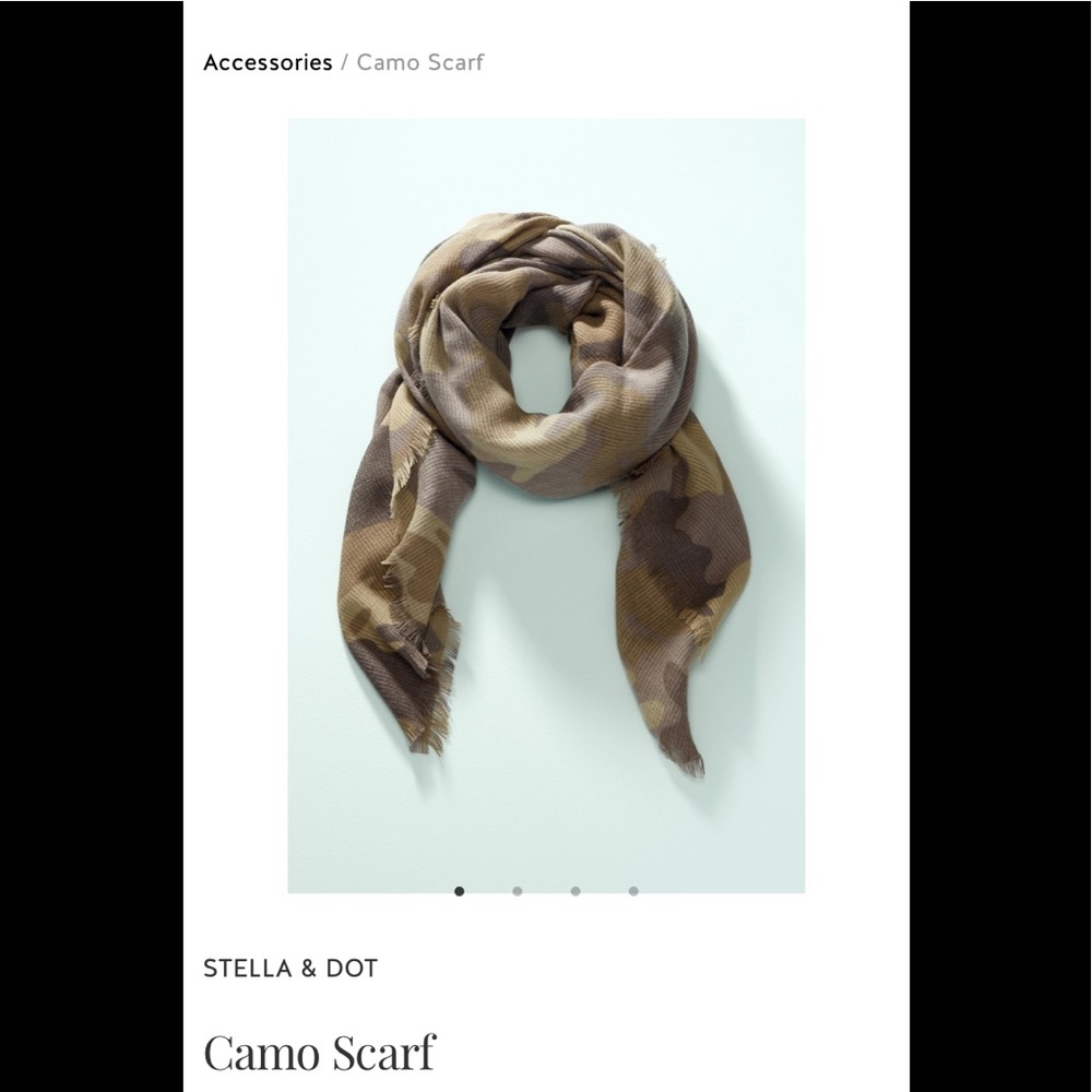 Stella & Dot - Camo Scarf
